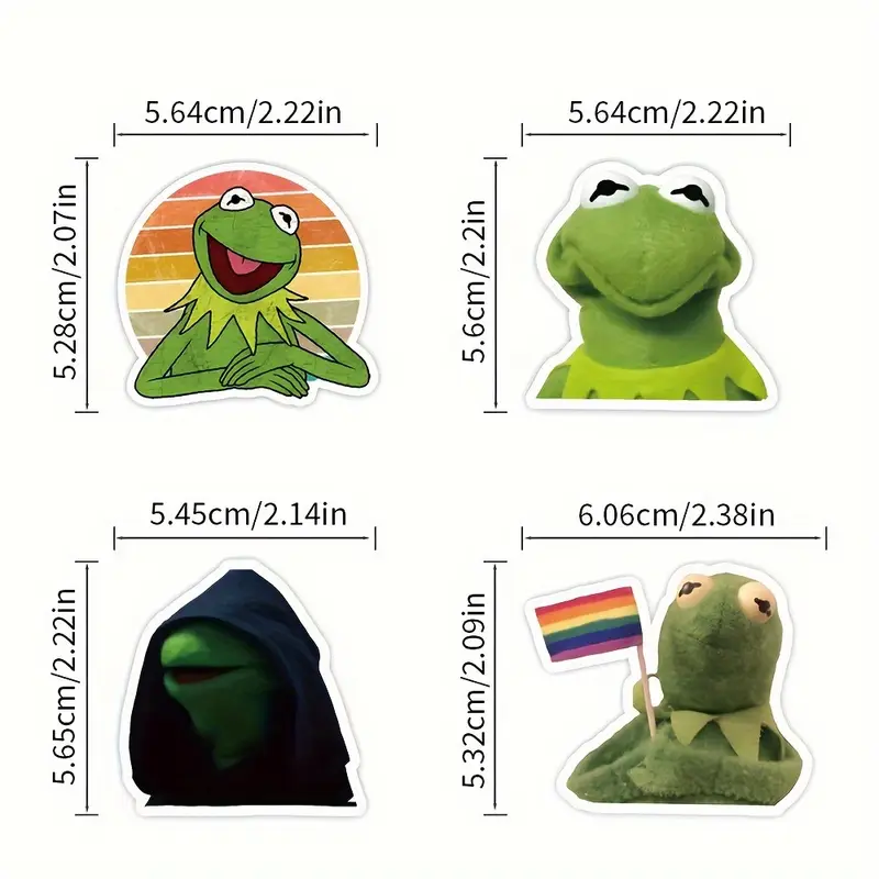 Adesivos de sapos