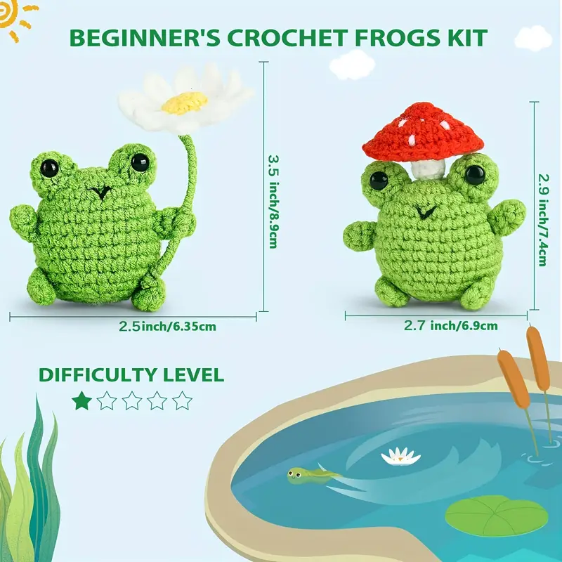 Amigurumi de Sapo