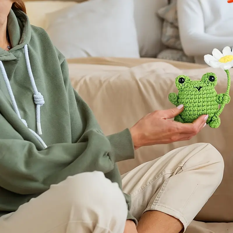 Amigurumi de Sapo