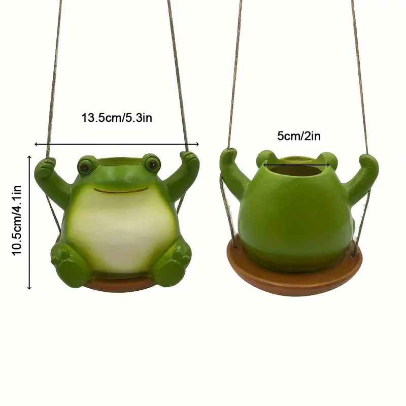 Balanço de sapo para plantas
