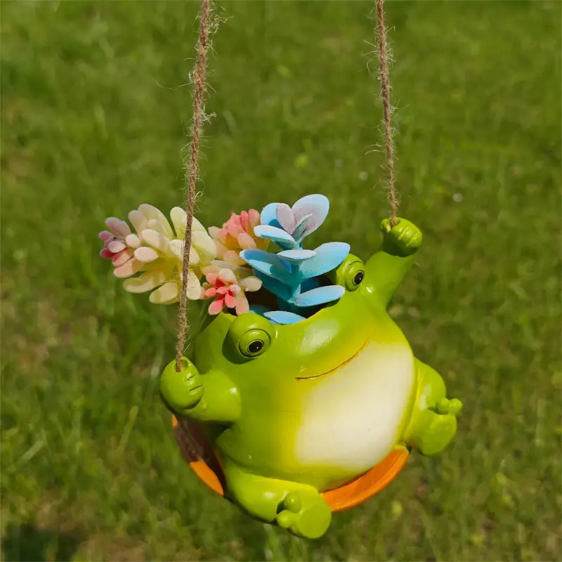 Balanço de sapo para plantas