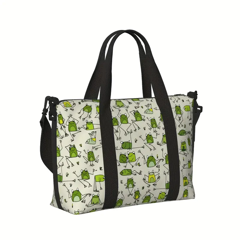 Bolsa de ginástica estampado de sapo