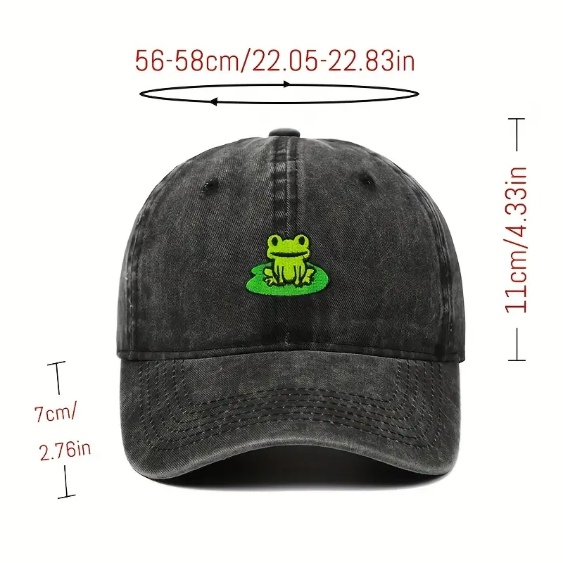 Boné de beisebol sapos