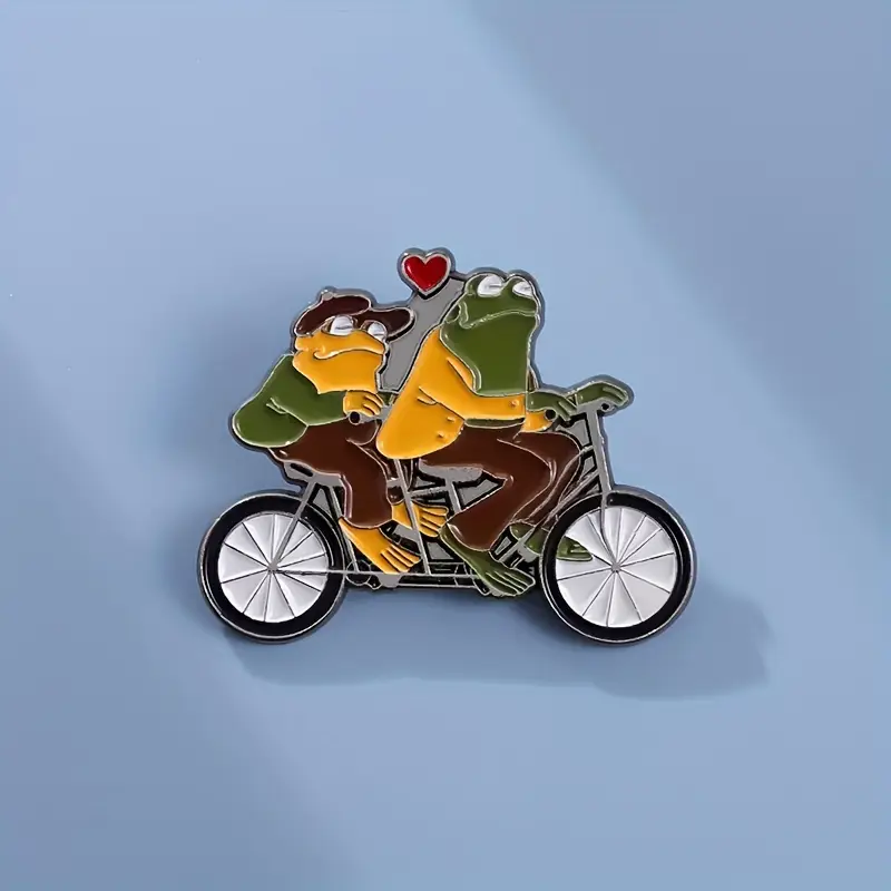 Broche de esmalte de Sapo