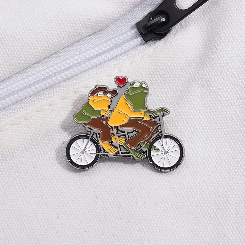 Broche de esmalte de Sapo