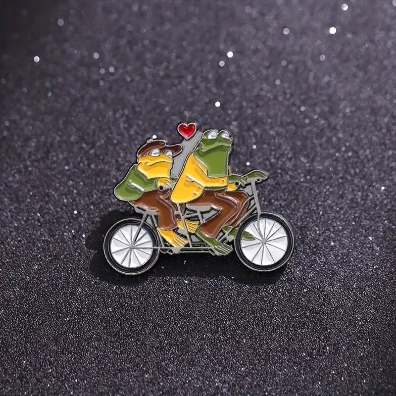 Broche de esmalte de Sapo