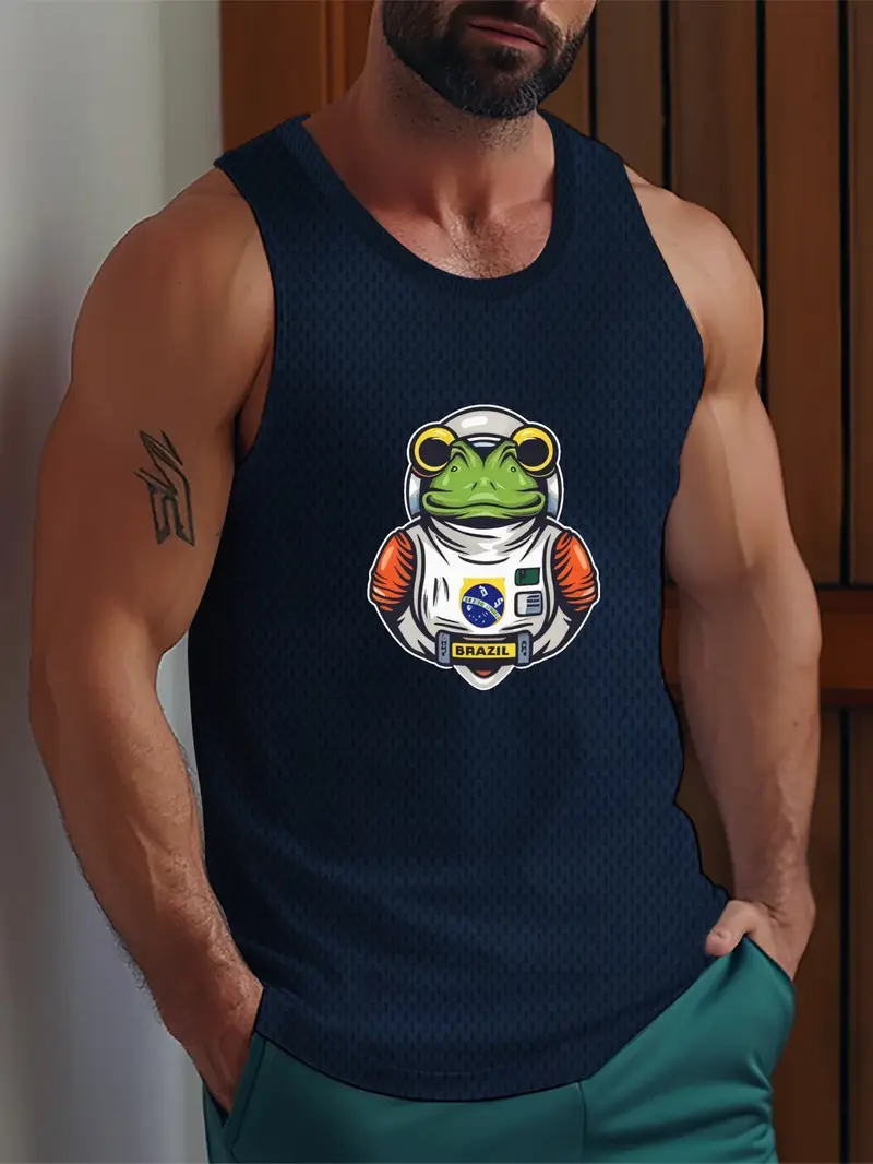 Camiseta de sapo astronauta