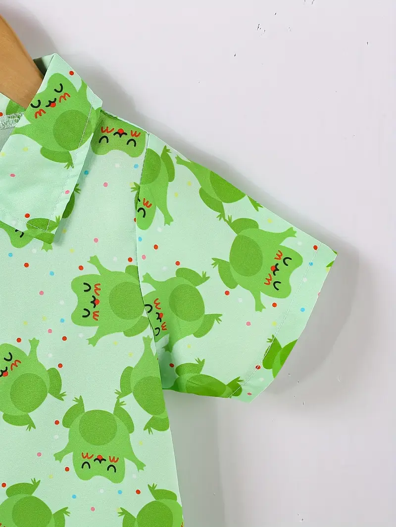 Camiseta de verão de sapo