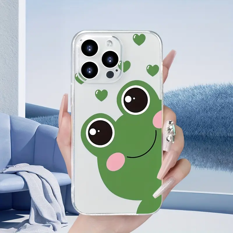 Capa de celular de sapo para iPhone