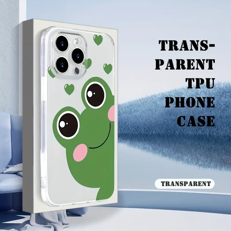 Capa de celular de sapo para iPhone