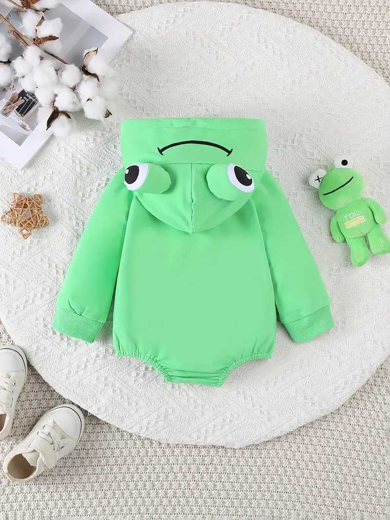 Capuz de sapo para bebê