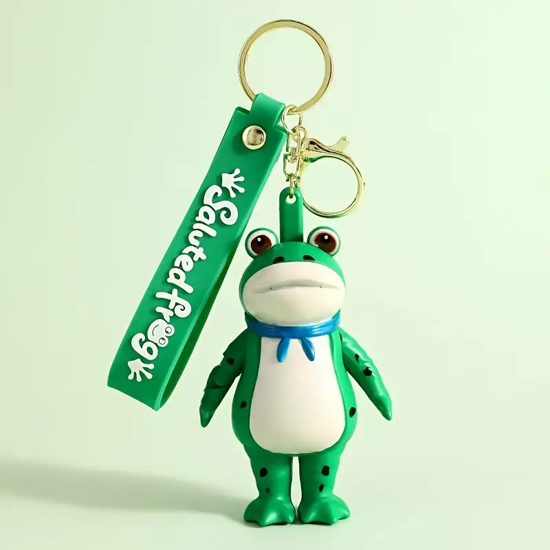 Chaveiro de sapo fofo