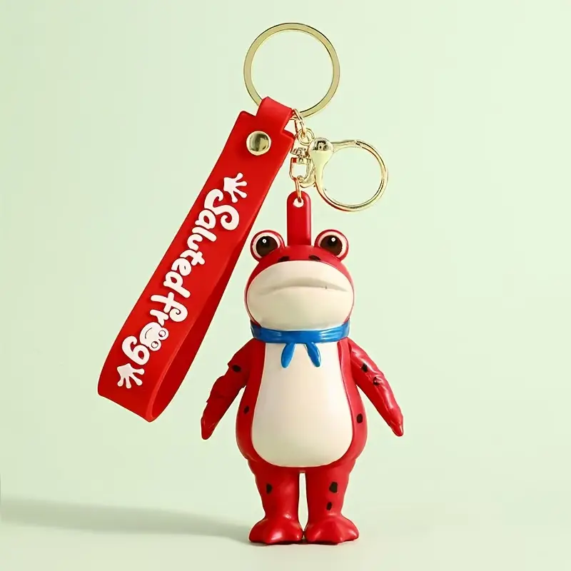 Chaveiro de sapo fofo