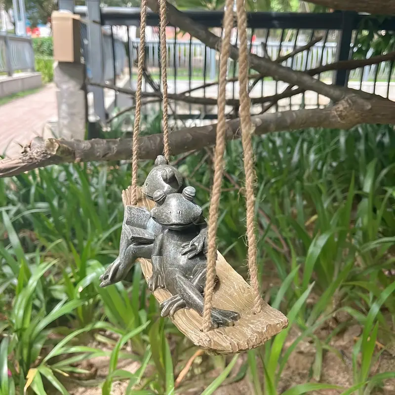 Enfeite de balanço de sapo