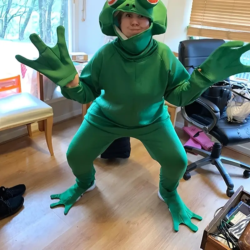 Fantasia de sapo para carnaval