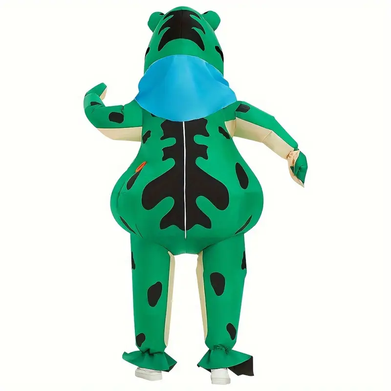 Fantasia inflável de sapo