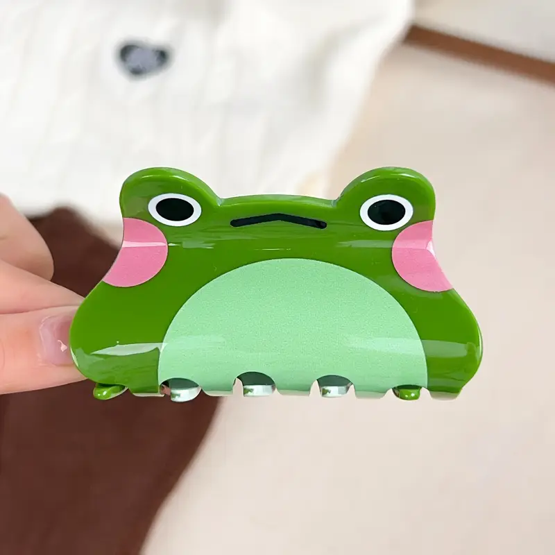 Gancho de cabelo de sapo