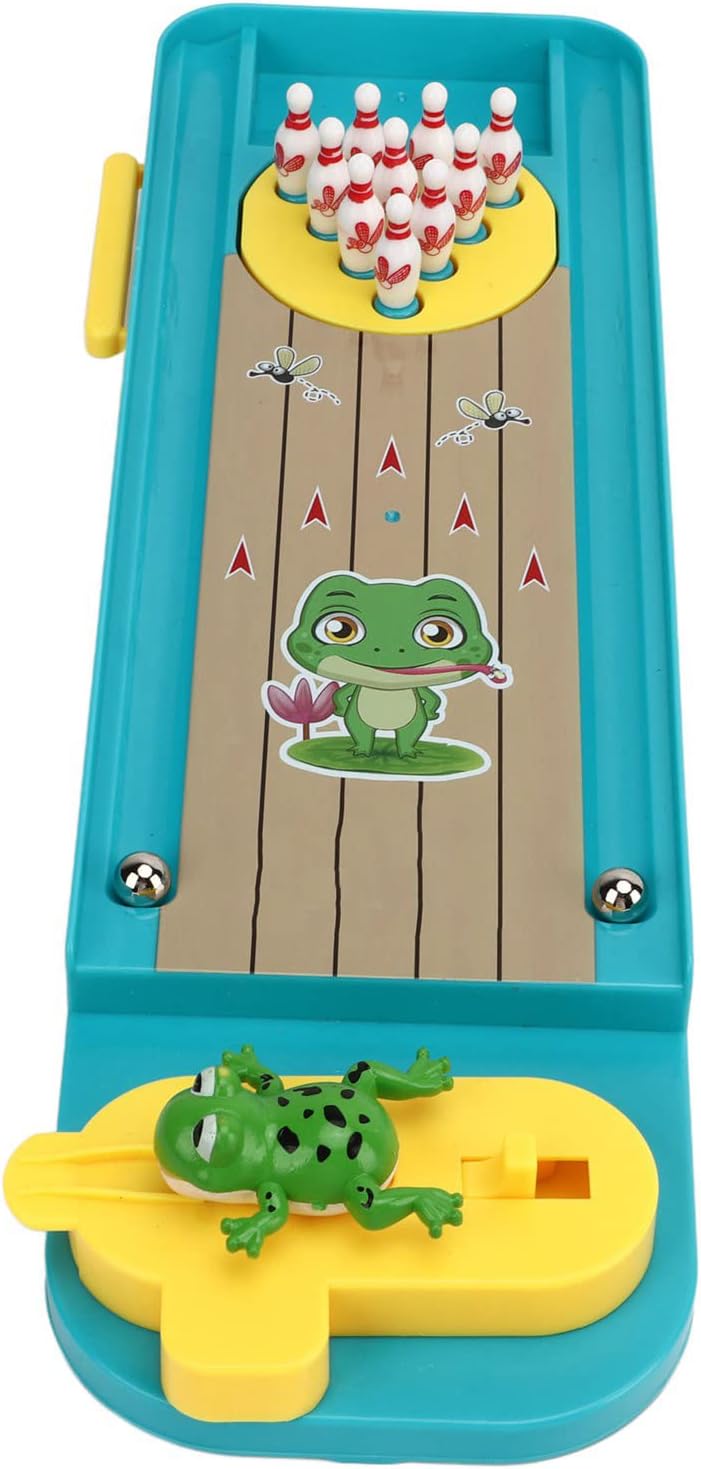 Jogo sapinho jogador de boliche