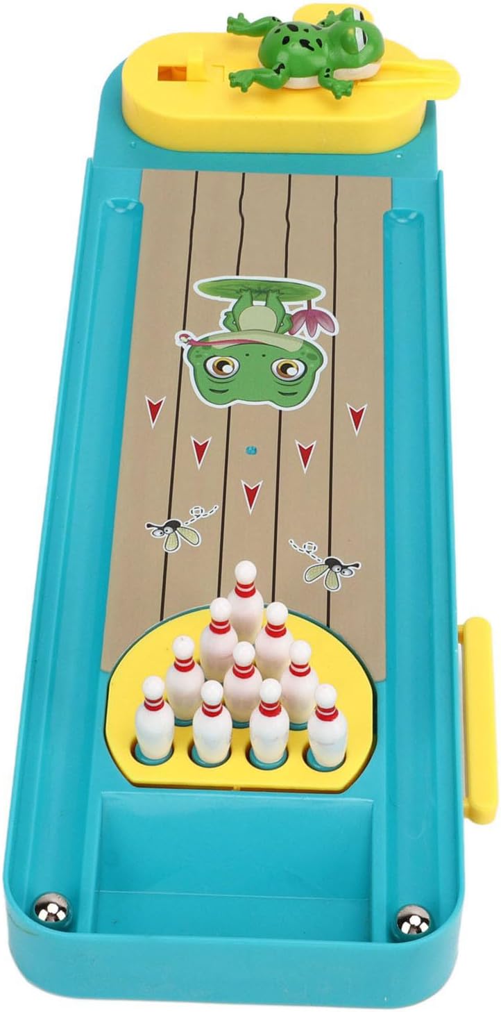 Jogo sapinho jogador de boliche