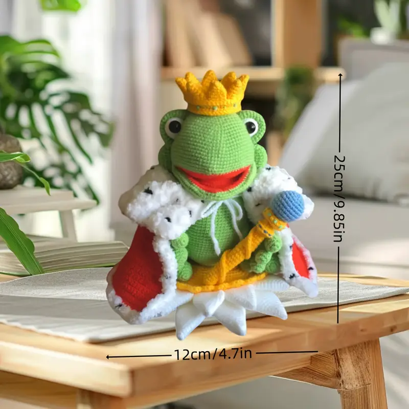 Kit de Crochê Príncipe Sapo