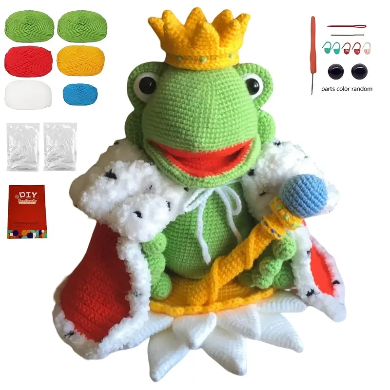 Kit de Crochê Príncipe Sapo