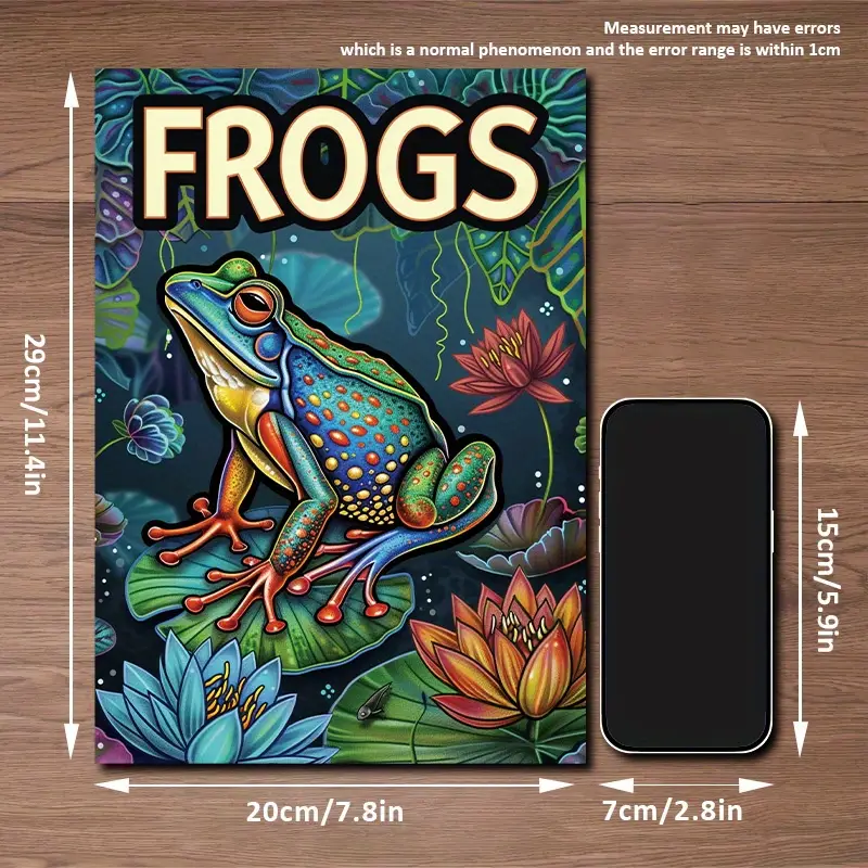 Livro de colorir de sapos