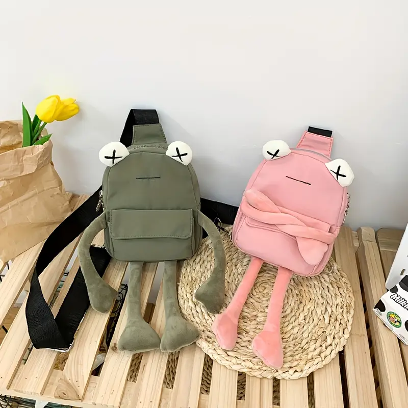 Mini bolsa em forma de sapo