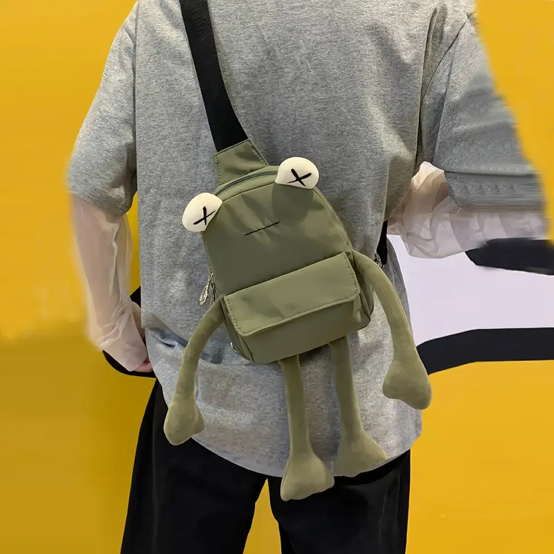Mini bolsa em forma de sapo