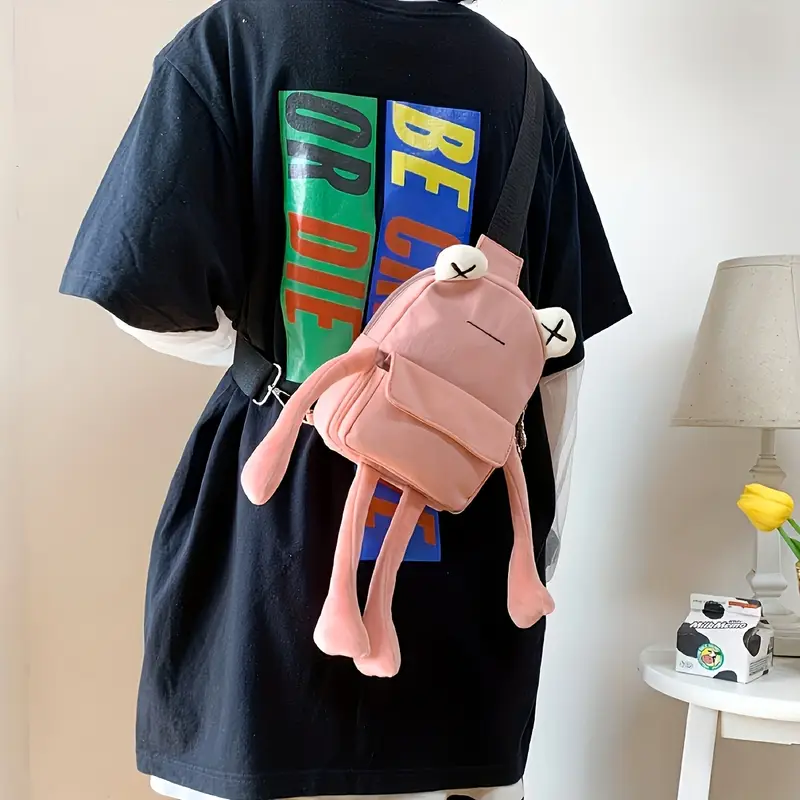 Mini bolsa em forma de sapo