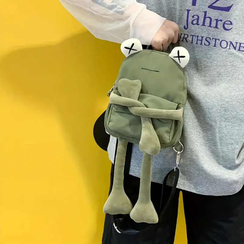 Mini bolsa em forma de sapo