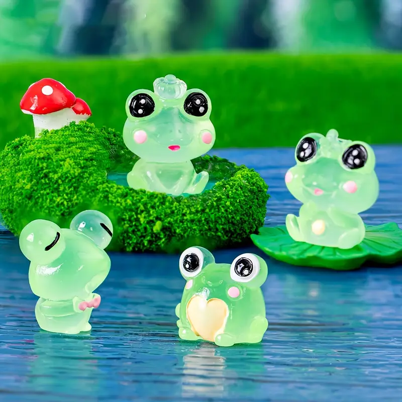 Mini sapinhos de resina