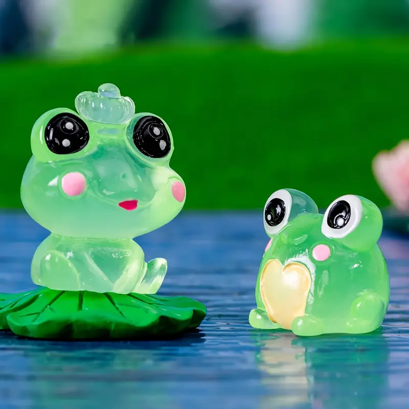 Mini sapinhos de resina