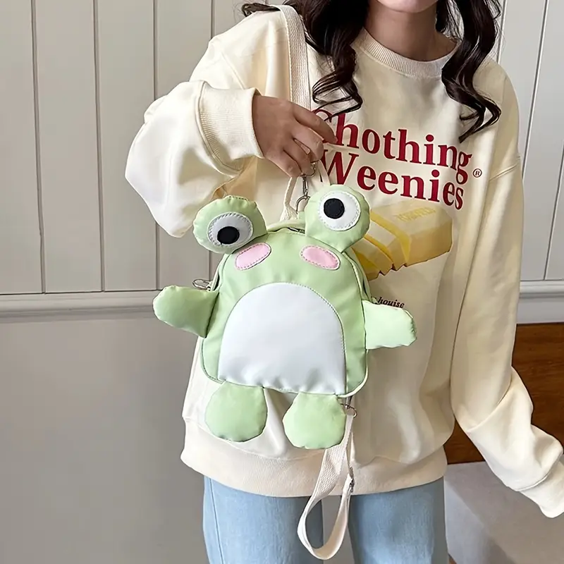 Mochila temática de sapo