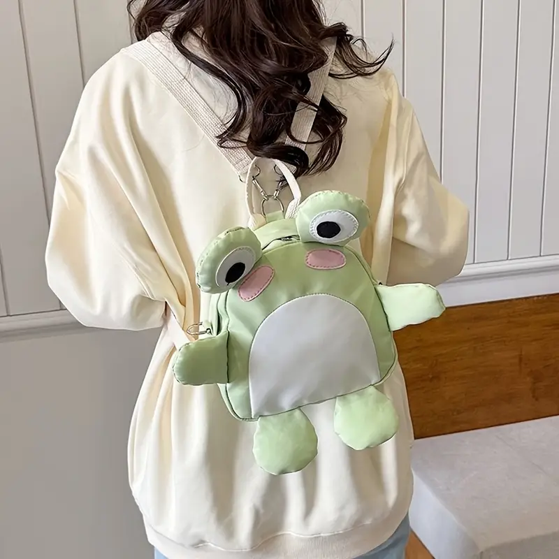 Mochila temática de sapo
