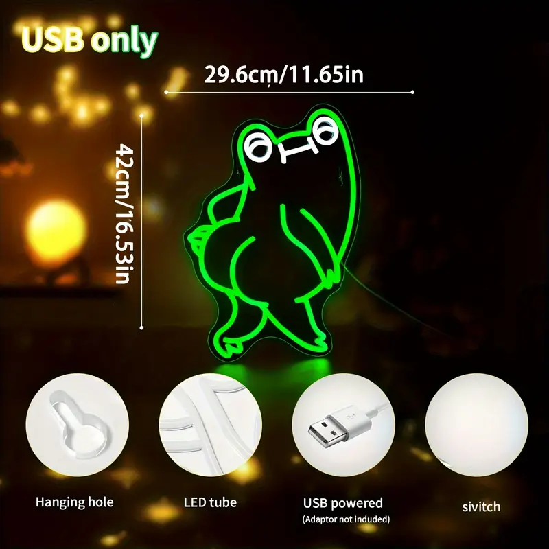 Neon LED de Sapo