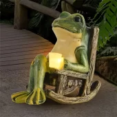 Sapo na cadeira