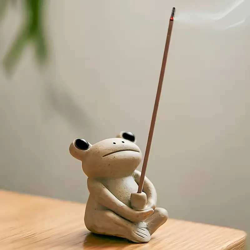Sapo suporte de incenso
